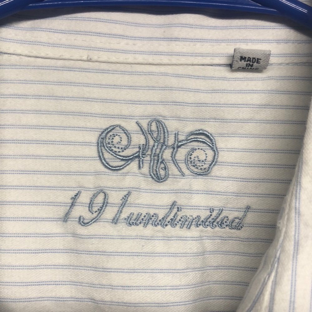 191 Unlimited Button Down Men’s Large - Picture 3 of 6